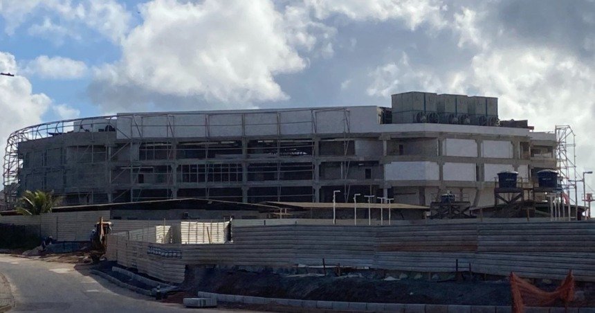 Obras do estádio Balbinão