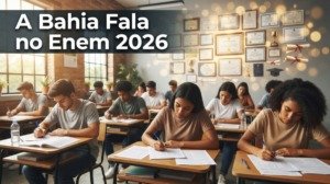 Enem A Bahia Fala Imagem IA