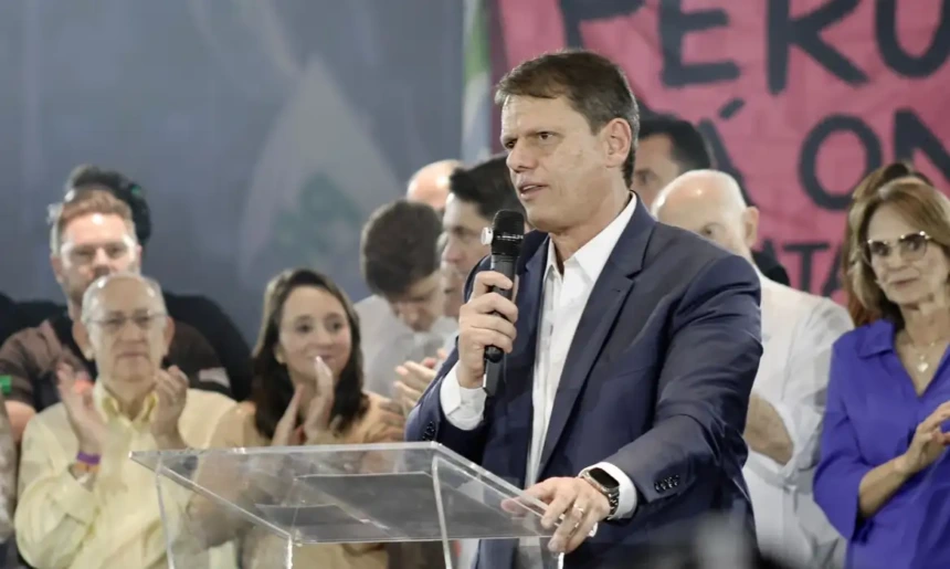 Governador Tarcísio Foto Cauiâ Maia Diulgação Campanha