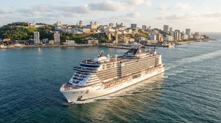 Temporada de cruzeiros em Salvador